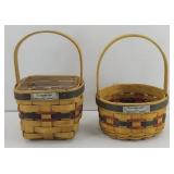 LONGABERGER 1993 & 1997 INAUGURAL BASKETS