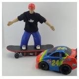 BOARD SHARKS SKATEBOARD & GORDON CAR