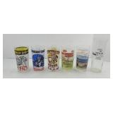 (5) KENTUCKY DERBY GLASSES 1975-1979