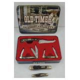 SCHRADE OLD TIMER SET