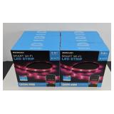 (6) SMART WIFI LED STRIP, EACH 9.8 FEET LONG