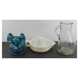 SUNKIST JUICER, INSULATOR, GLASS URINAL