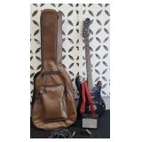 MARINA ELECTRIC GUITAR MODEL FL-1 WITH CASE