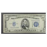1934 $5 BLUE SEAL BILL