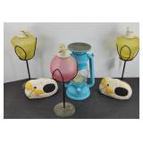GLASS OVAL TORCH, LANTERN & MORE