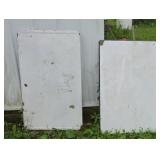 (2) ENAMEL TOPS