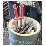 BUCKET OF TOOLS