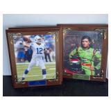 (5) ANDREW LUCK, (1) DANICA PATRICK PHOTOS