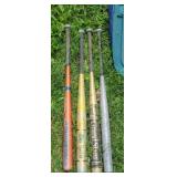 (4) BASEBALL BATS, ALUMINUM