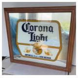 CORONA BEER SIGN LIGHTED