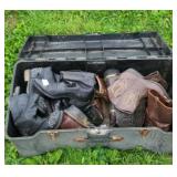 ASSTD BOOTS FOUND IN BARN