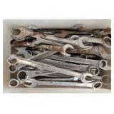 BOX OF WRENCHES