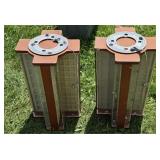 (2) JEWELRY DISPLAYS