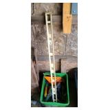 GREEN LARGE TOTE OF TOOLS