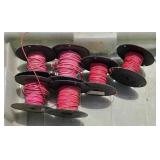 PARTIAL SPOOLS OF WIRE 14 GAUGE