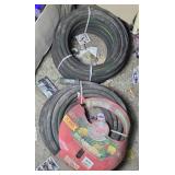 (2) 60 FT GARDEN HOSES, NEW BUT DIRTY