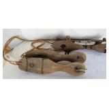(2) ANTIQUE ICE SKATES