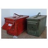 (2) AMMO BOXES