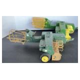 (2) JOHN DEERE BALERS, ONE DAMAGED