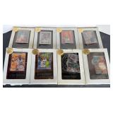 PLAQUES BASKETBALL LEGENDS, NEED CLEANED,