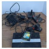ATARI 2600 GAME SYSTEM W/ CONTROLLERS & GAMES