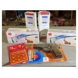 SLINGSHOTS, CAP GUN, MORE