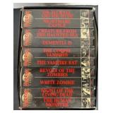 VHS HORROR MOVIE CLASSICS