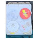 MUSIC CDs IN BINDER