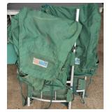 (2) ALUMINUM FRAMED HIKING  BACKPACKS