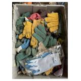 TOTE OF WORK GLOVES