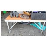 PICNIC TABLE, CONTENTS ON TOP NOT INCLUDED