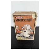 VINTAGE RIVAL FOOD GRINDER, ORIGINAL BOX,