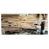 LARGE LOT OF WOOD IN BAY ONE