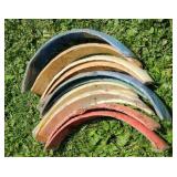 (10) PLASTIC FENDERS FOR DIRT BIKE