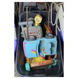 TOTE OF TOYS