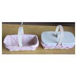 (2) LONGABERGER HORIZON OF HOPE BASKETS