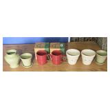 LONGABERGER FLOWER POTS & CUPS