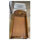 DOLL CRIB & BED TRAY