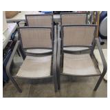 (4) PATIO CHAIRS