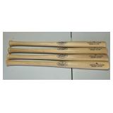 (4) LOUISVILLE SLUGGER MINI BATS