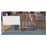 (2) HEADBOARDS FOR GARDEN PROJECTS