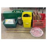 CAMPING PICNIC TABLE, LANTERN, & MORE