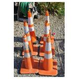(6) SAFETY CONES