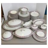 GERMAN CHINA SET W/ SERVING PIECES