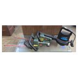 ELECTRIC HEDGE TRIMMERS & BLOWER