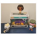 (4) DISNEY POP FIGURES