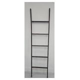 DECORATIVE 74 INCH LADDER