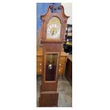 HERSCHEDE GRANDMOTHER CLOCK W/ KEY