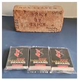 INDIANA 11 BRICK & INDIANS TRADING CARDS