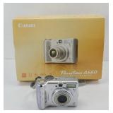 CANON POWERSHOT a550 CAMERA